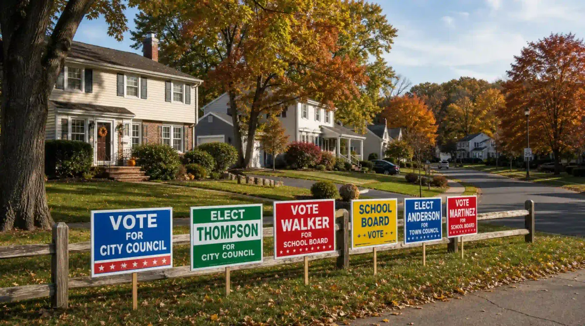 New Jersey HOA Political Signs