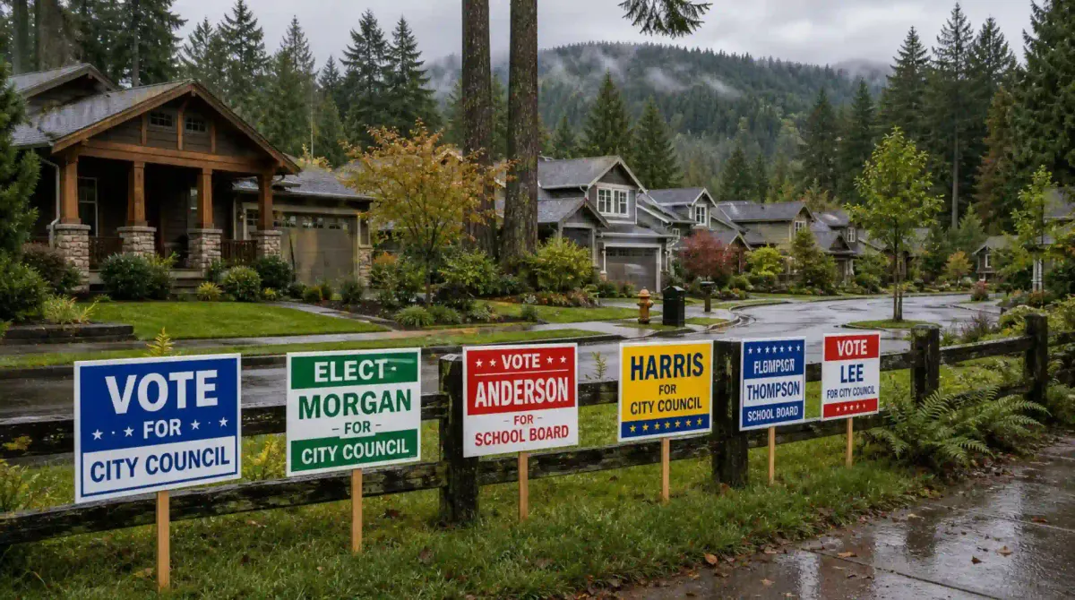 Oregon HOA Political Signs