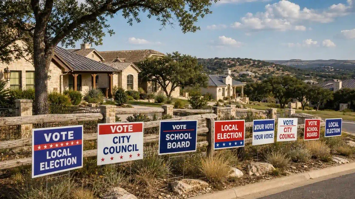 Texas HOA Political Signs