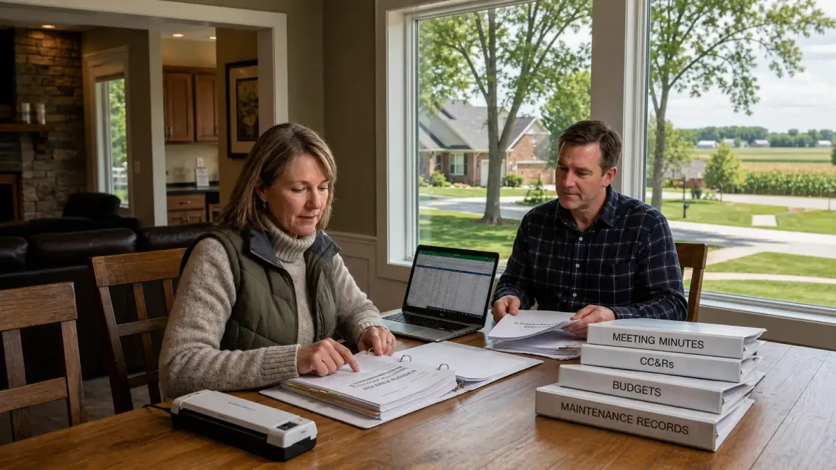 Indiana HOA Records Inspection