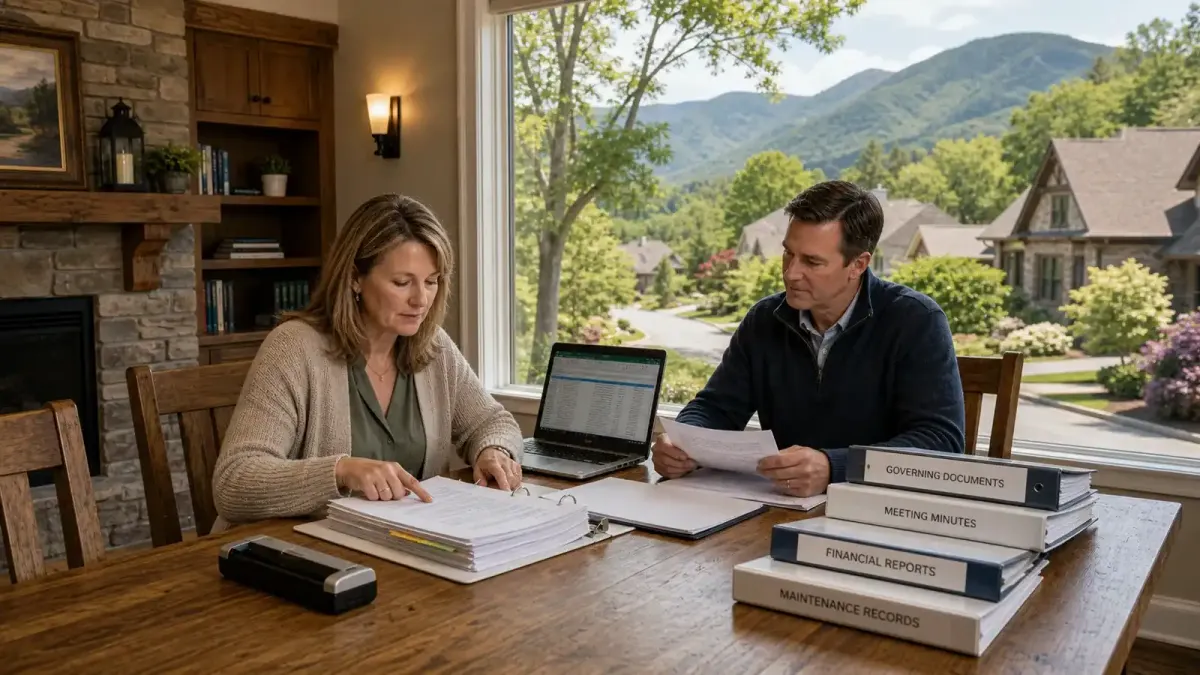 North Carolina HOA Records Inspection
