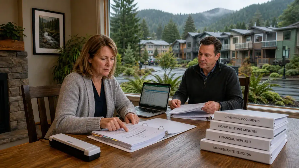 Oregon HOA Records Inspection