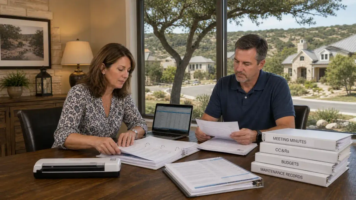 Texas HOA Records Inspection