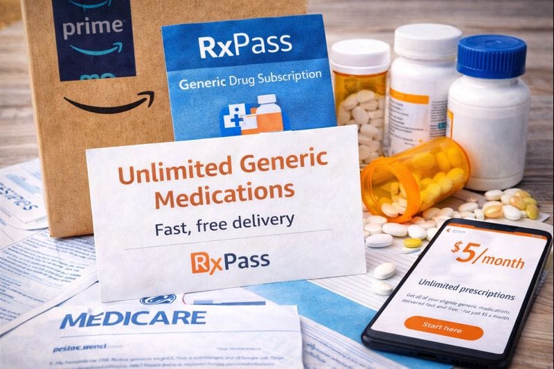 Amazon Doubles Down on Generic Drugs With New RxPass Subscription