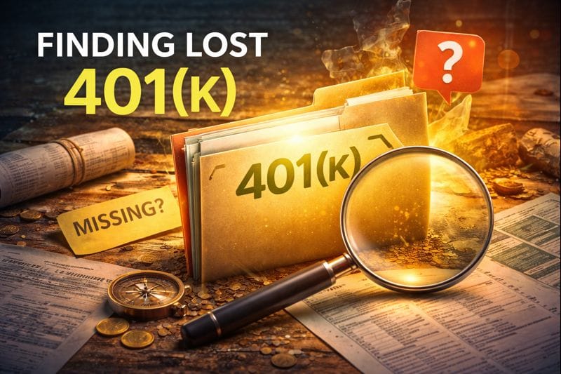 How to Find an Old 401(k) Account