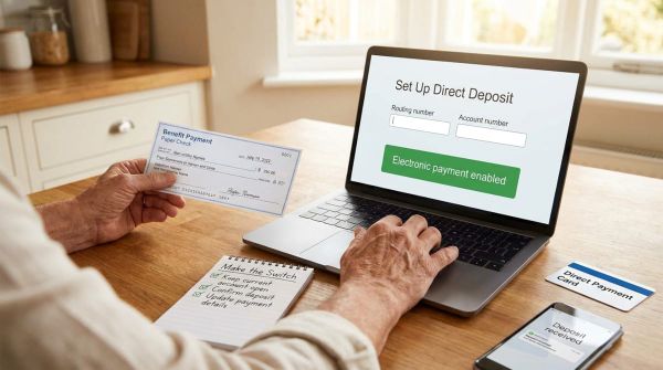 Social Security Paper Checks Out, Direct Deposit In