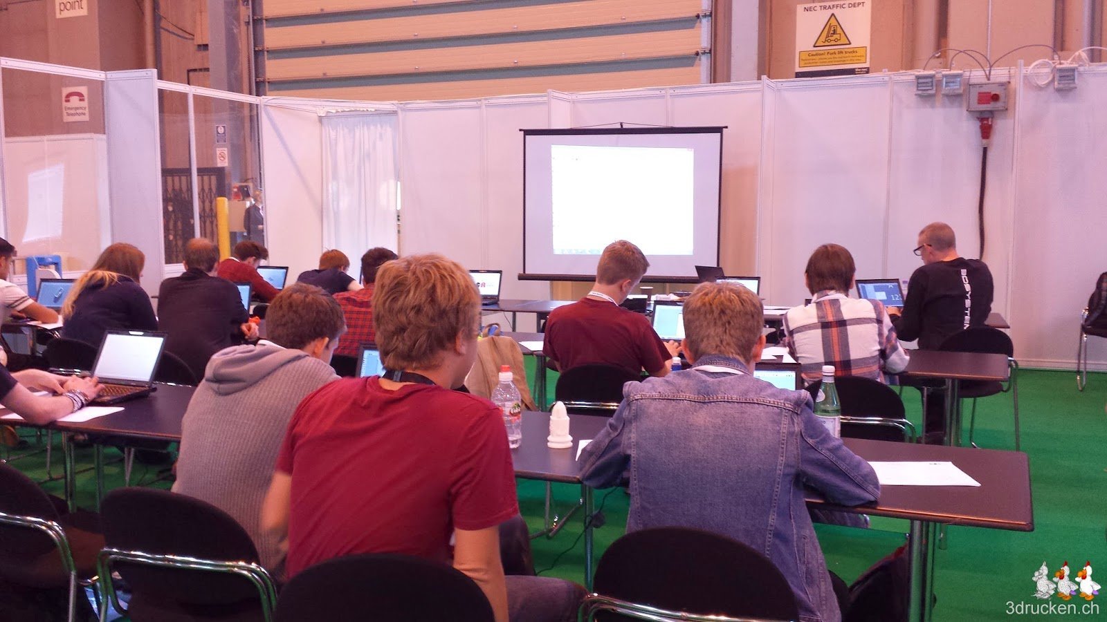 Foto aus dem Klassenzimmer an der TCT Show 2014 in Birmingham