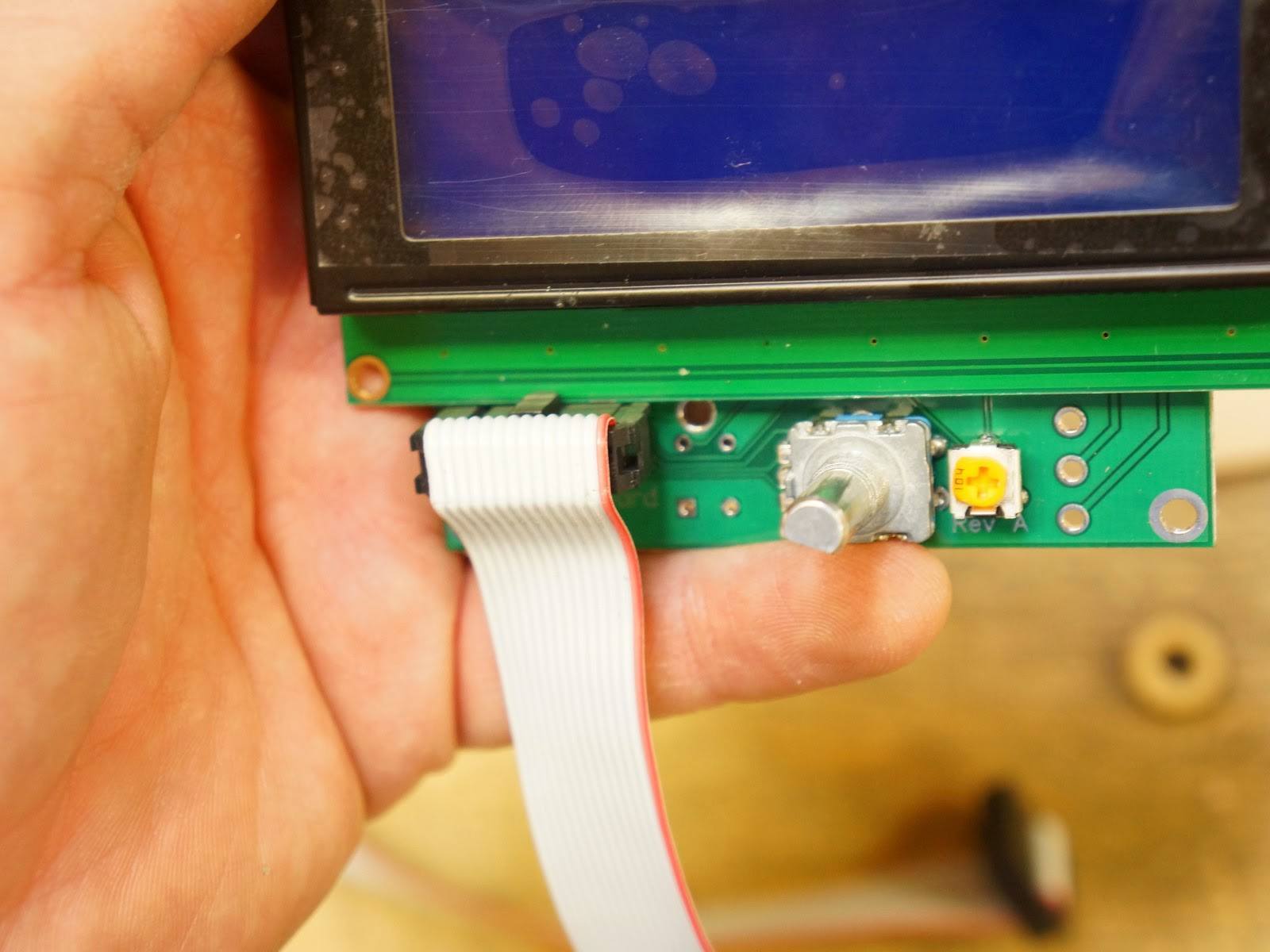 Foto der Platine des Kontrollers zum Printrbot Simple Metal