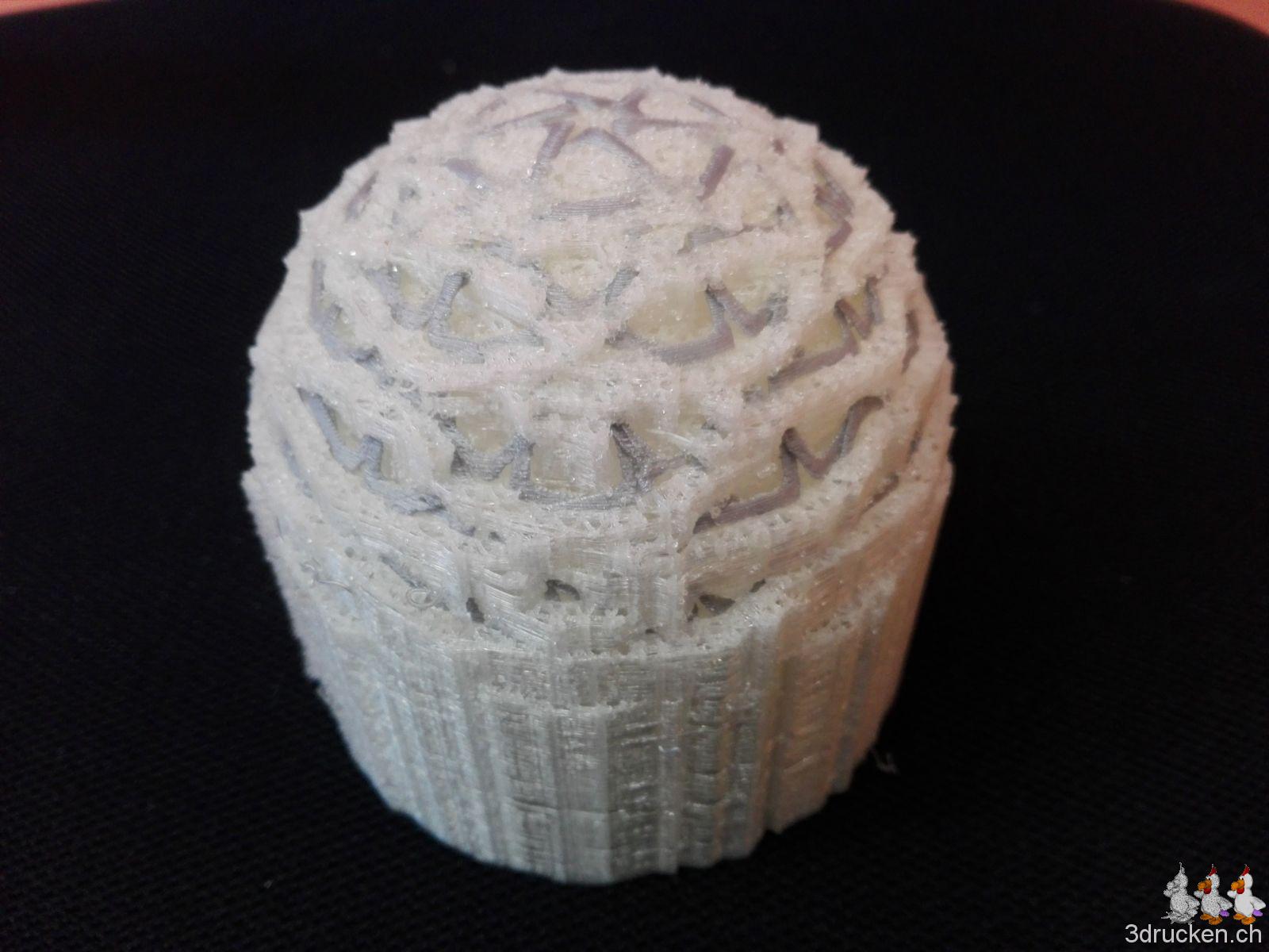 Vom Drucktisch gelöster Islamic Christmas Ball