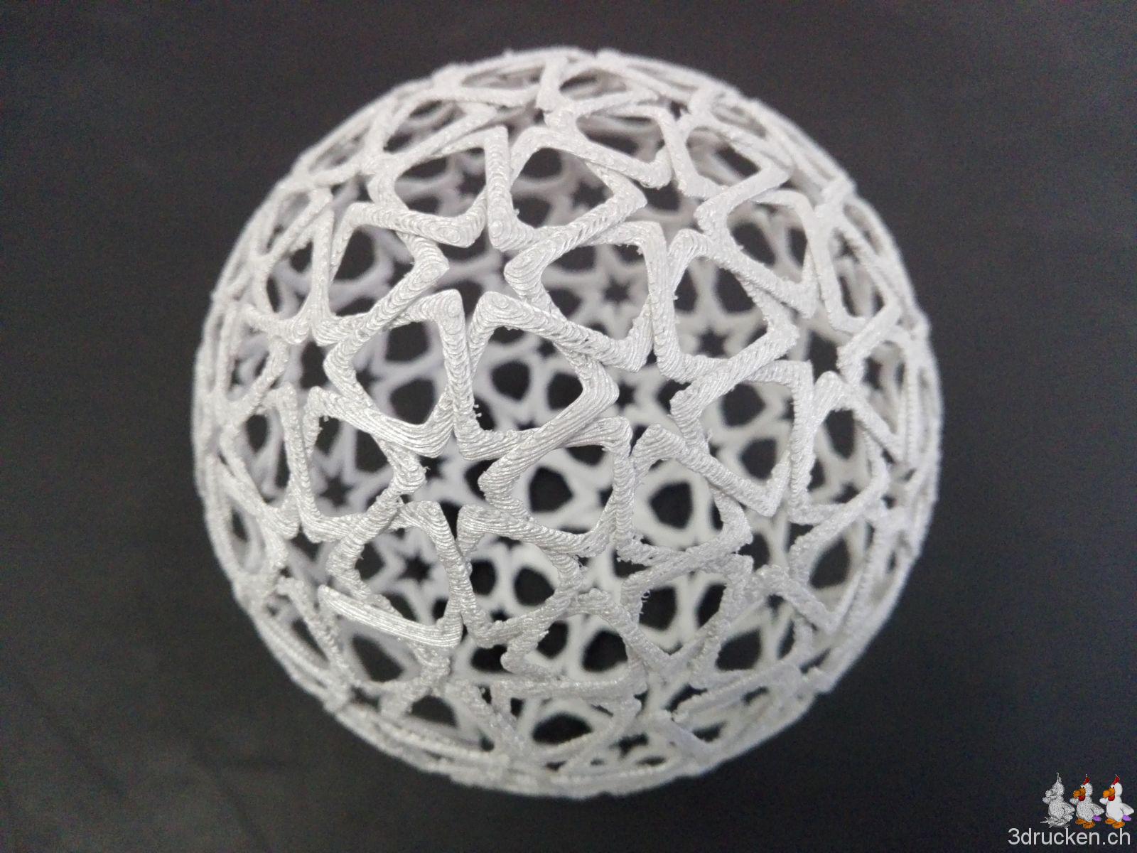 Fertig vom PVA Support befreiter Islamic Christmas Ball