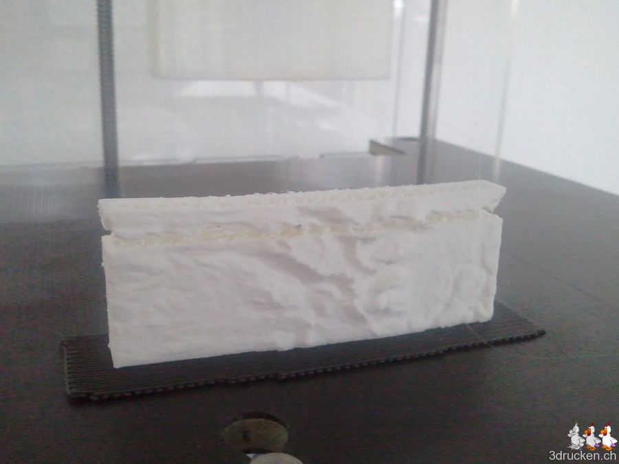 Jetzt hat der Drucker wohl genug vom PLA