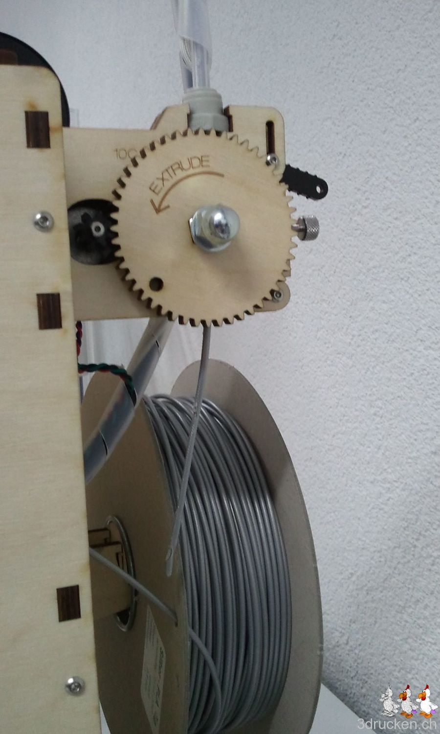 Erster Testdruck mit dem Ultimaker