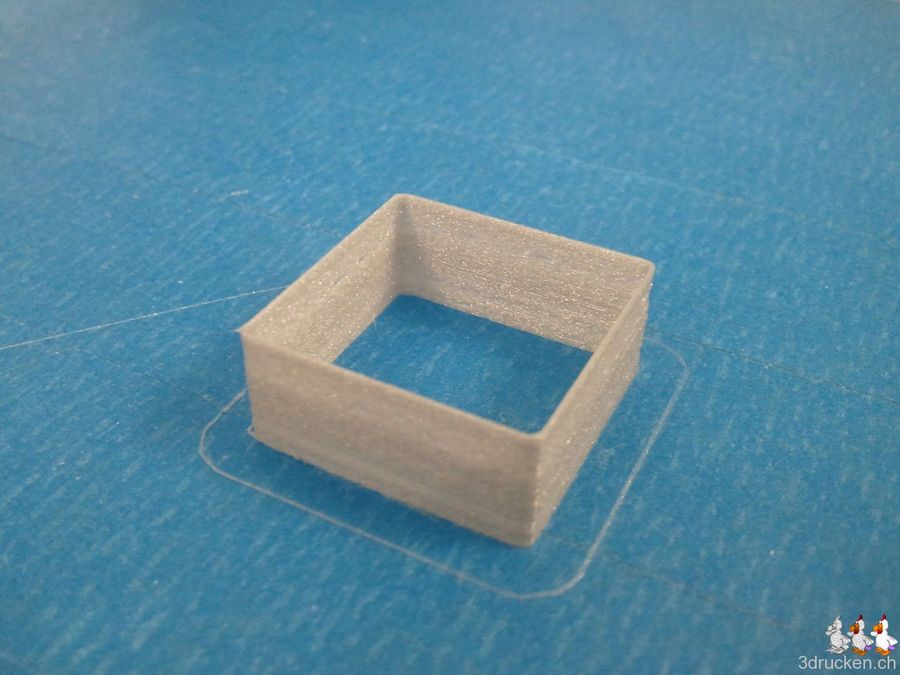 Erste Testreihe mit dem Ultimaker gedruckt