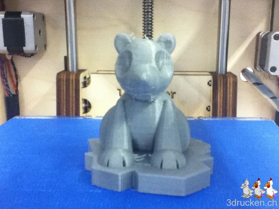 Der erste Eisbär aus dem Ultimaker