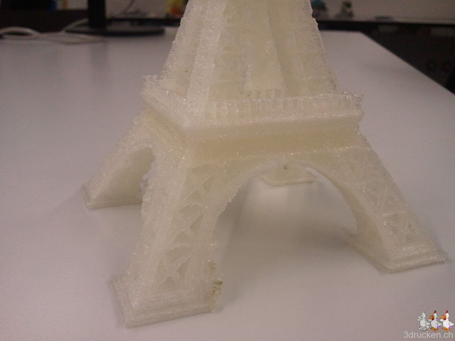 Eiffelturm ungesäubert aus dem BfB 3DTouch