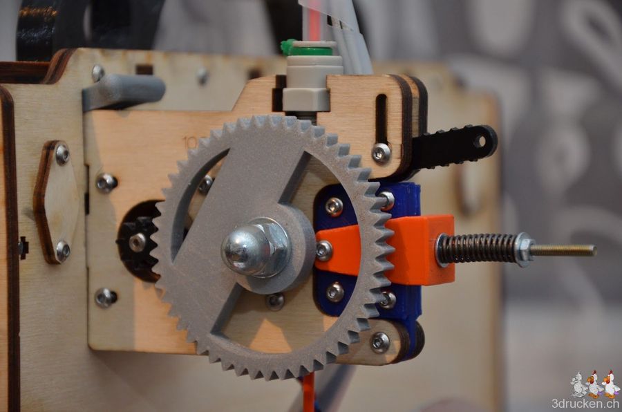 Berthos Ultimaker Extruder Drive Upgrade in Betrieb