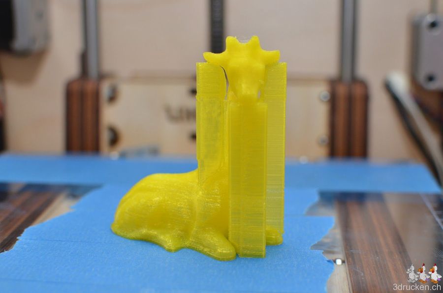 Eine gelbe Giraffe für Amélie