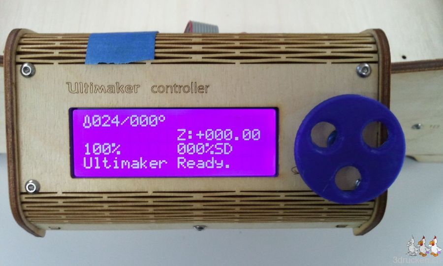 Ulticontroller montiert