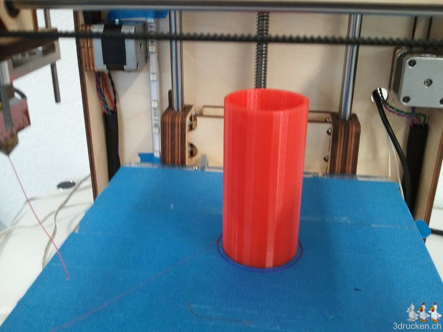 Der erste Ultimaker druckt wieder