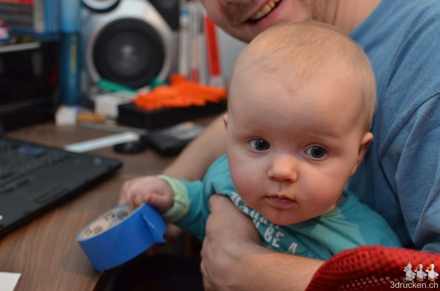 Nachwuchs-3D-Druckerin