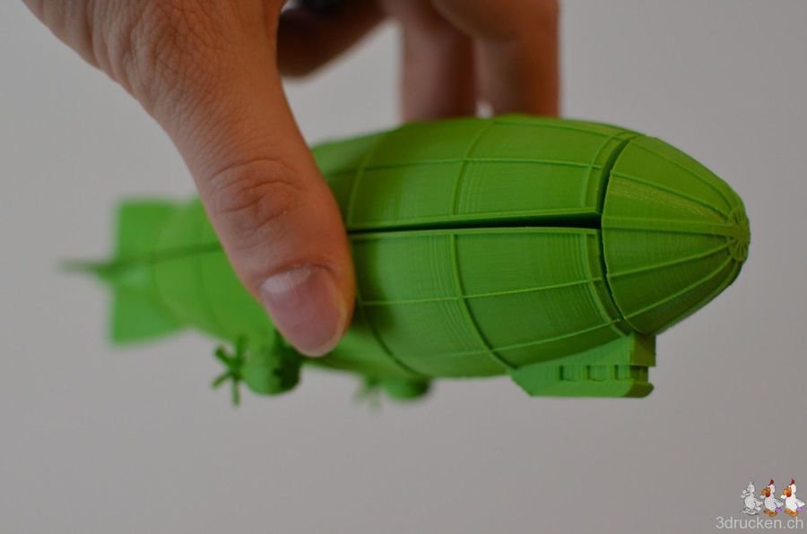 Zeppelin zum Zusammenstecken