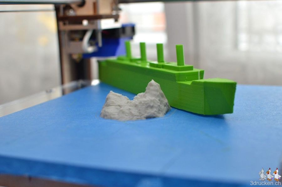 Titanic auf dem Ultimaker