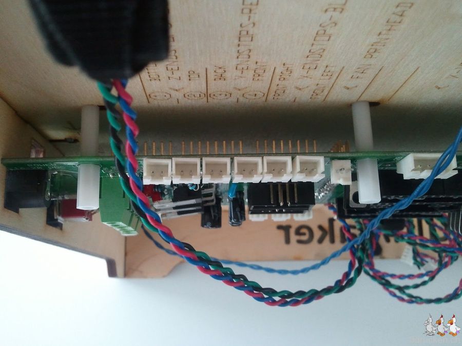 Unvollständige Ultimaker Elektronik