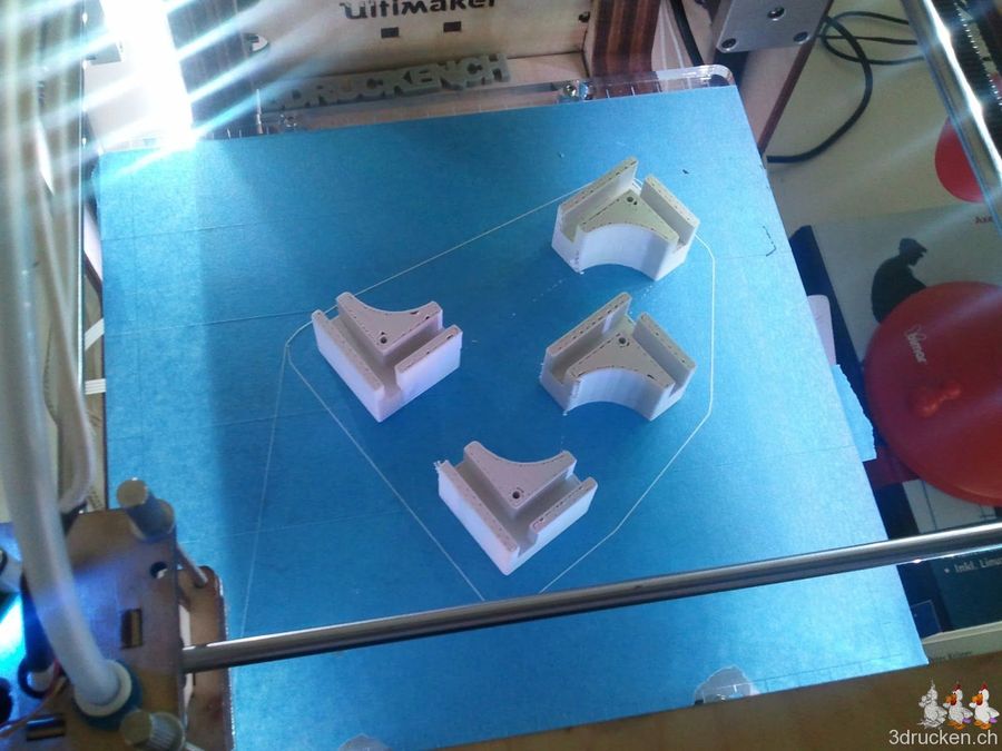 Ultimaker Füsse aus Soft-PLA