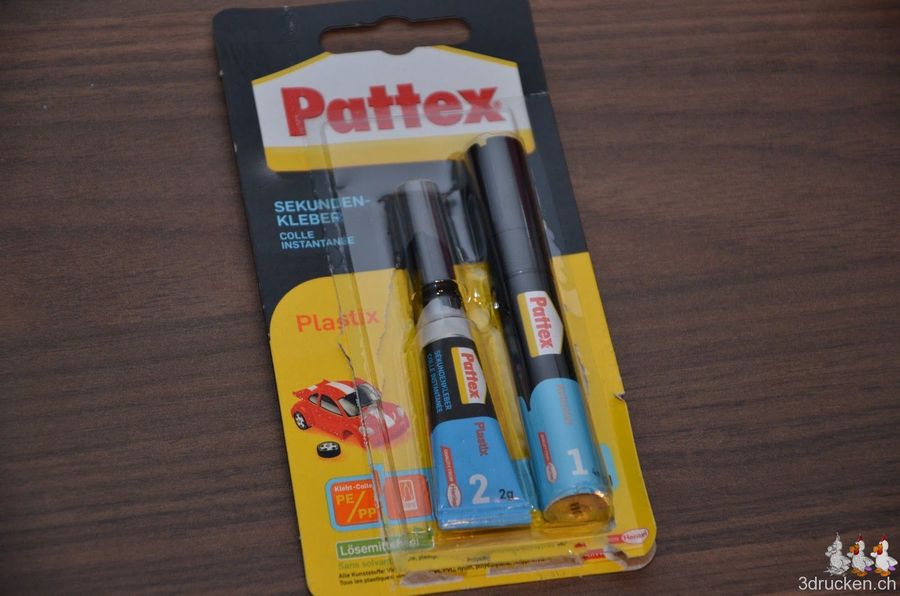 Sekundenkleber für PLA
