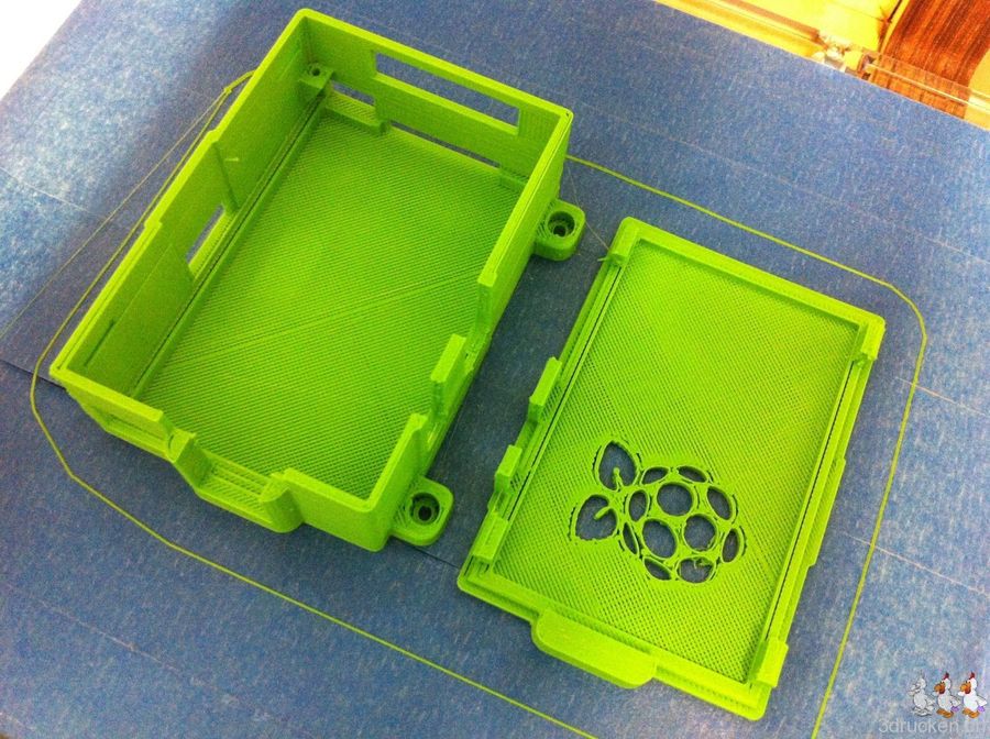 Raspberry an Ultimaker montiert