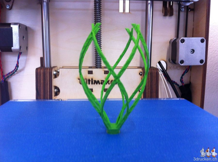 Kunstobjekt gedruckt