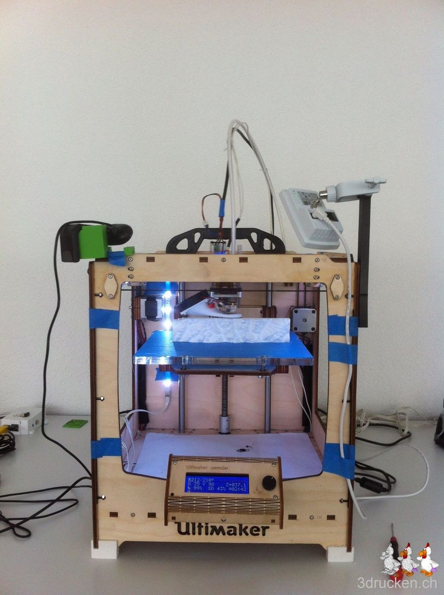 Ultimaker1: Wieder netzwerkfähig