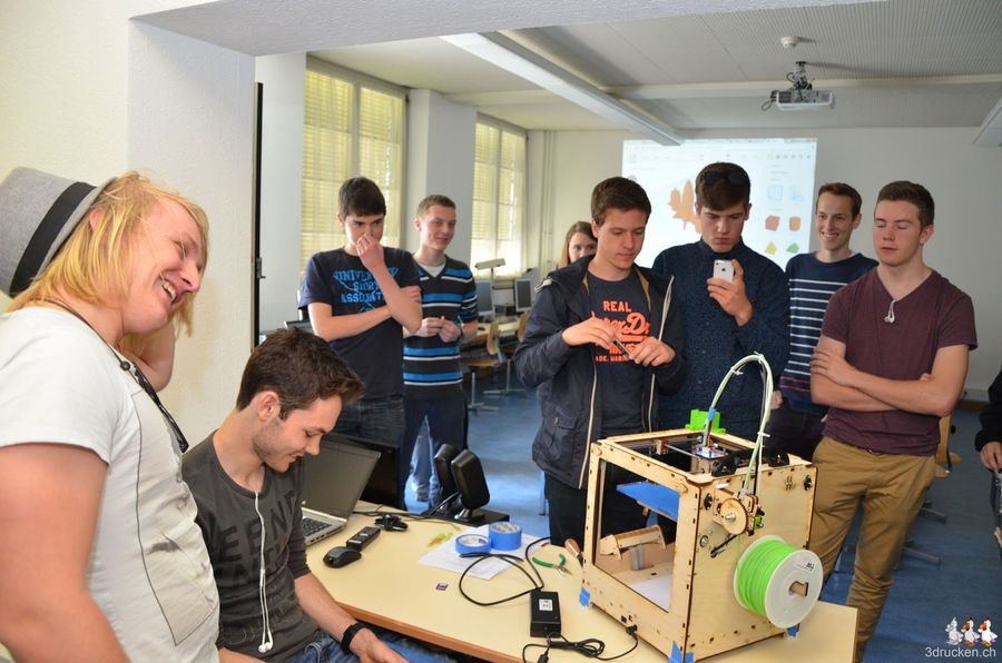 Eindrücke vom EF-Tag Informatik am Gymnasium Kirchenfeld