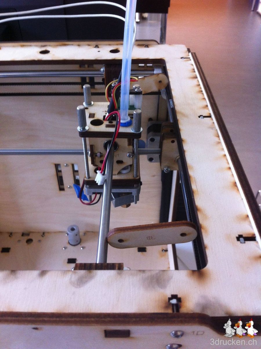 Ultimaker: Kurz vor Inbetriebnahme