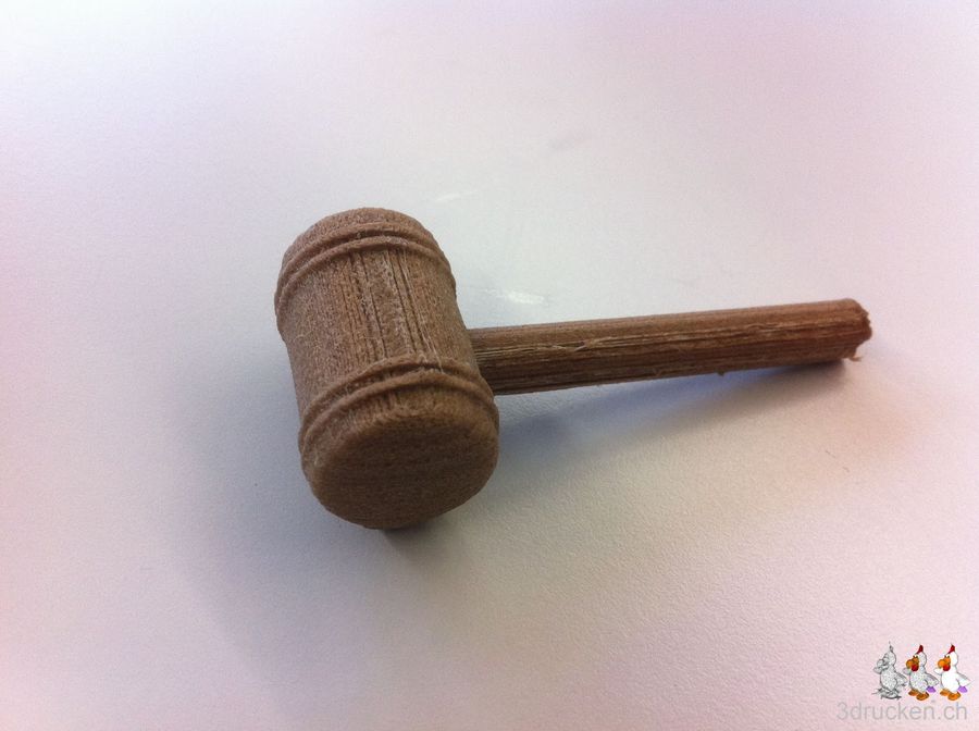 Holzhammer... aus Holz