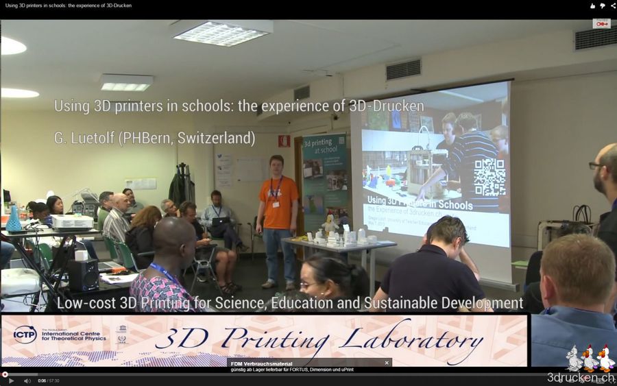 Video unserer Präsentation in Triest