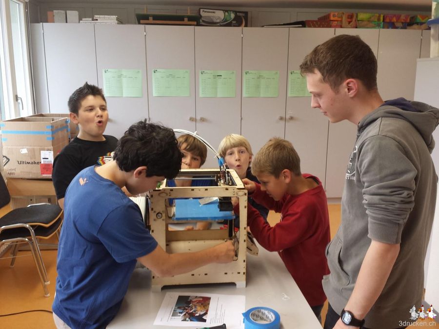 Auf Schulbesuch in Steffisburg