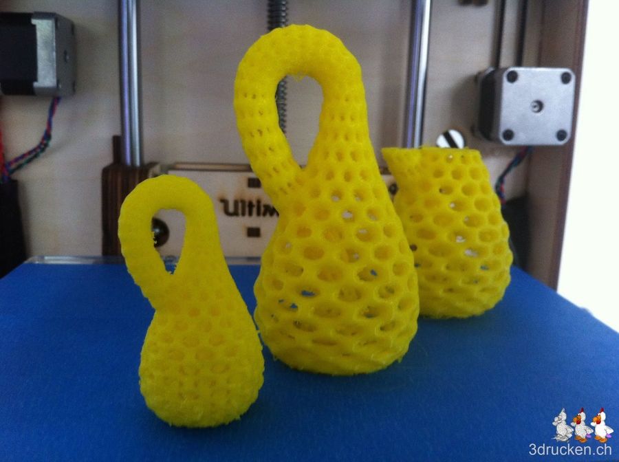 Flasche von Dizingof gedruckt