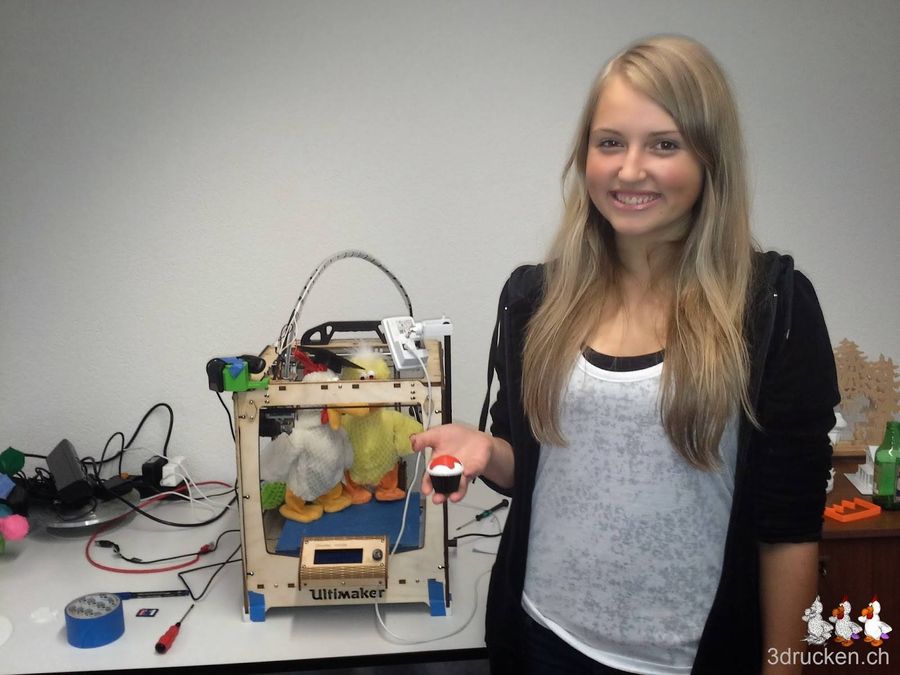 Besuch von Vera bei 3Drucken.ch