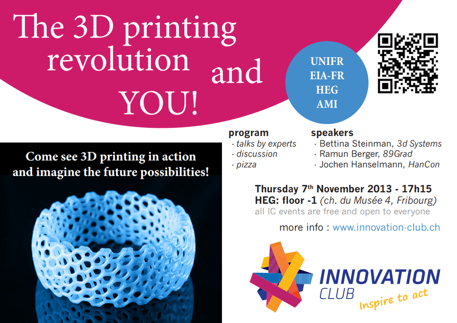 Anlass des Innovation Club Fribourg