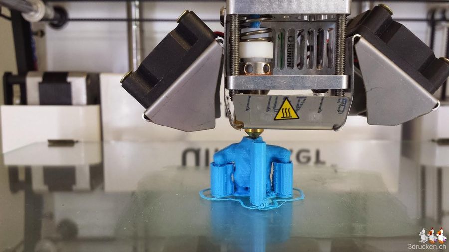 Unser erster Druck mit dem Ultimaker 2