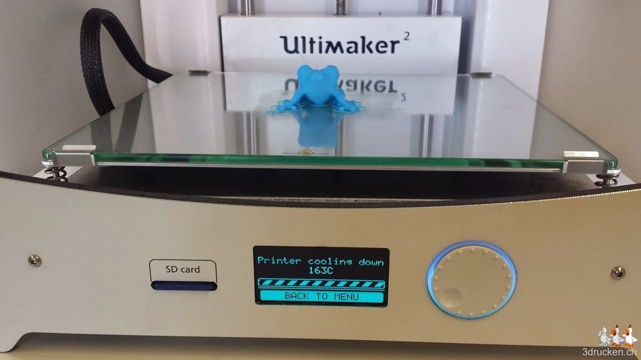 Der Ultimaker 2 küsst Frösche