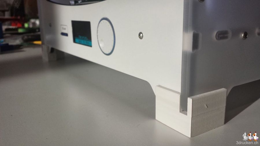 Soft PLA Füsse am Ultimaker 2