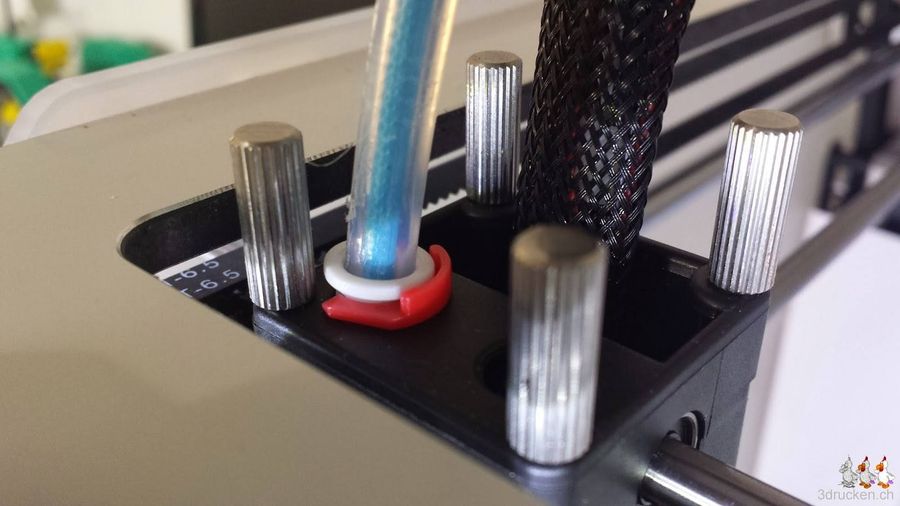 Bowden Tube beim Ultimaker 2 neu fixieren