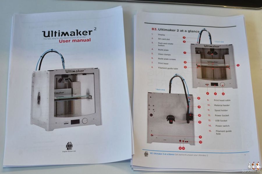 Der zweite Tag mit dem Ultimaker 2