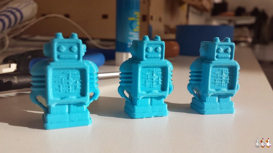 UltiRobots mit Cura 13.12 am Ultimaker 2