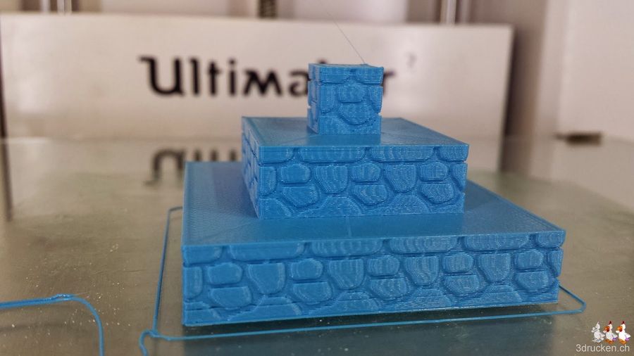 Eine Pyramide aus Blokify, dem Klötzcheneditor für iOS