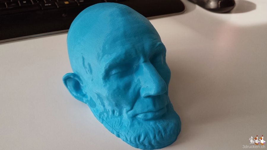 Lincoln Life Mask (Mills) Smithsonian X 3D