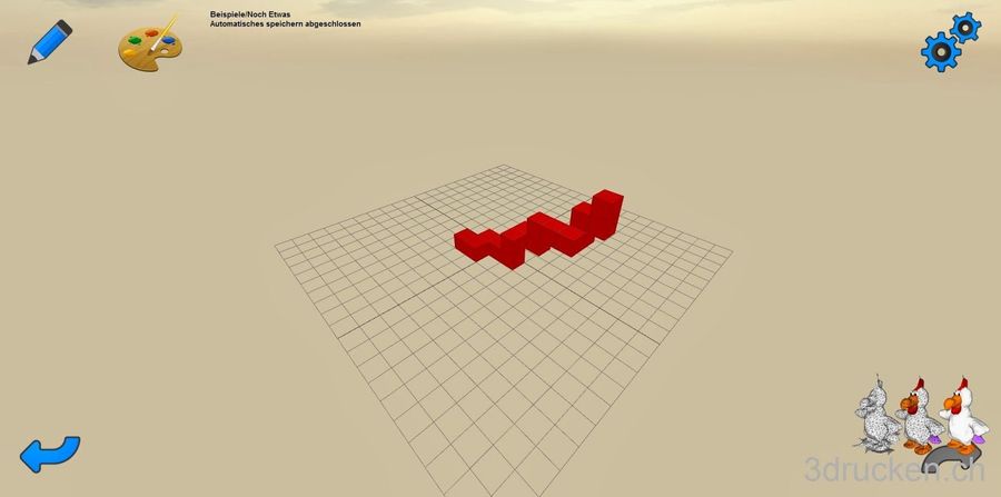 Der Voxelpainter - Zwischenstand X