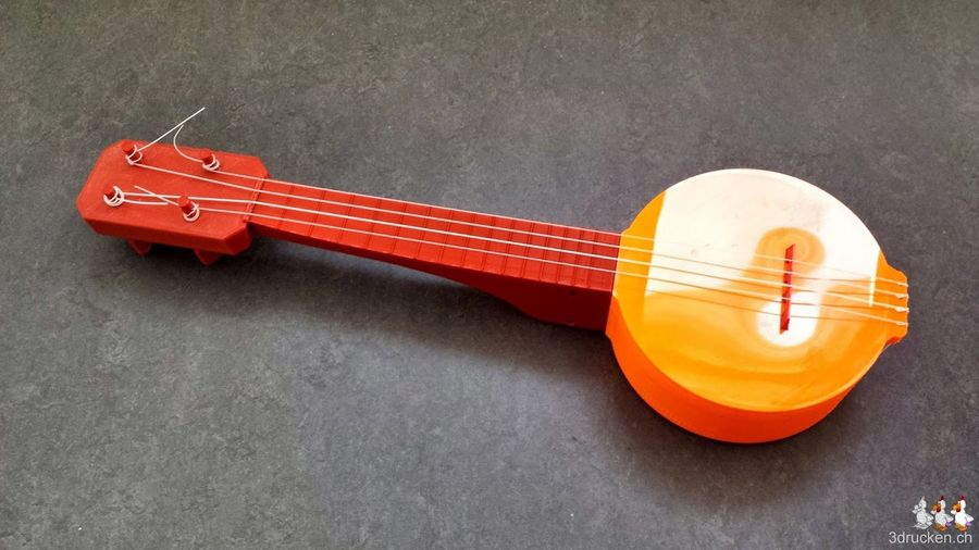 Ukulele repariert